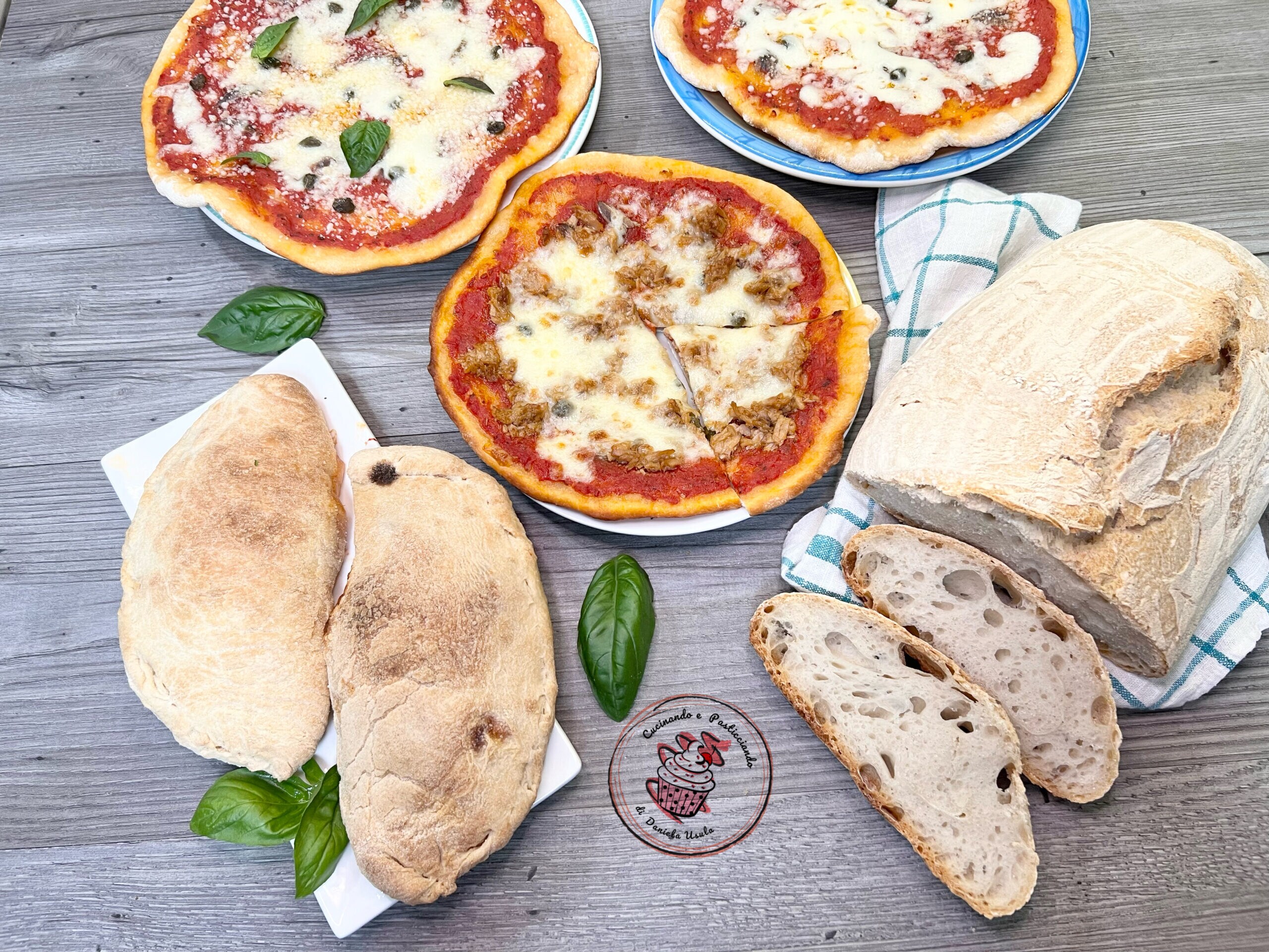 Single Dough for Bread, Pizza, and Calzones with Long Fermentation Sourdough