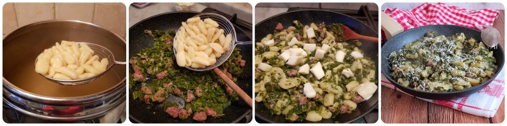 cavatelli with broccoli rabe and taleggio