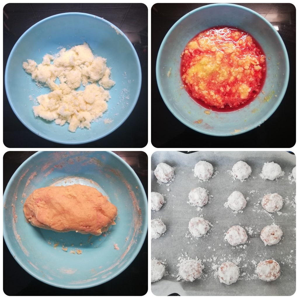 CRACKLED COOKIES with ALCHERMES
