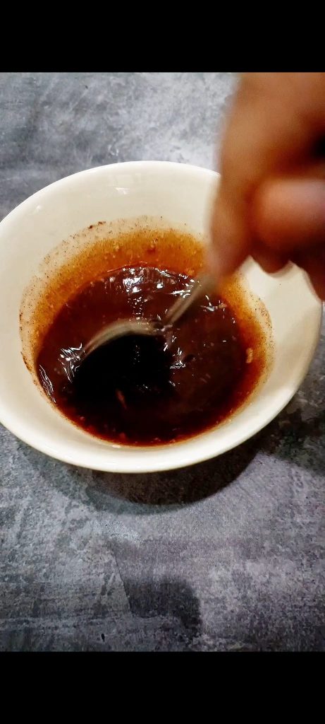 Mix butter, sugar, and cinnamon