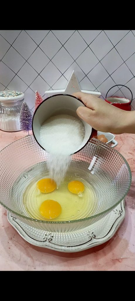 Add the sugar