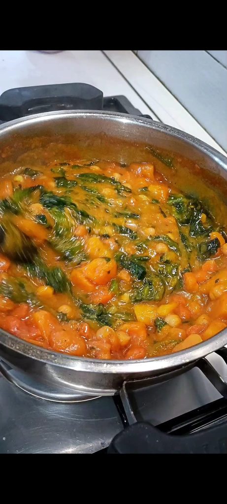 Add spinach