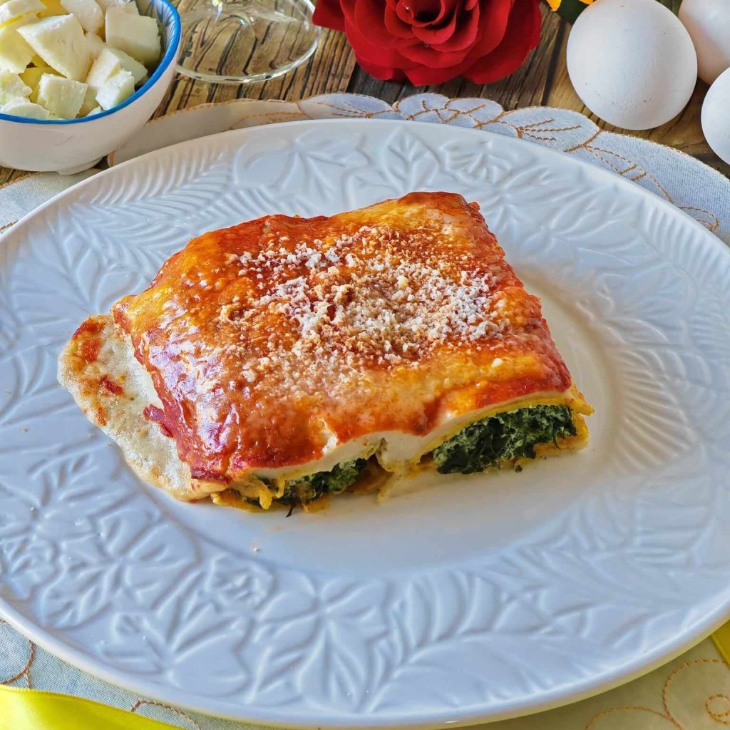 Crepes with Ricotta and Spinach