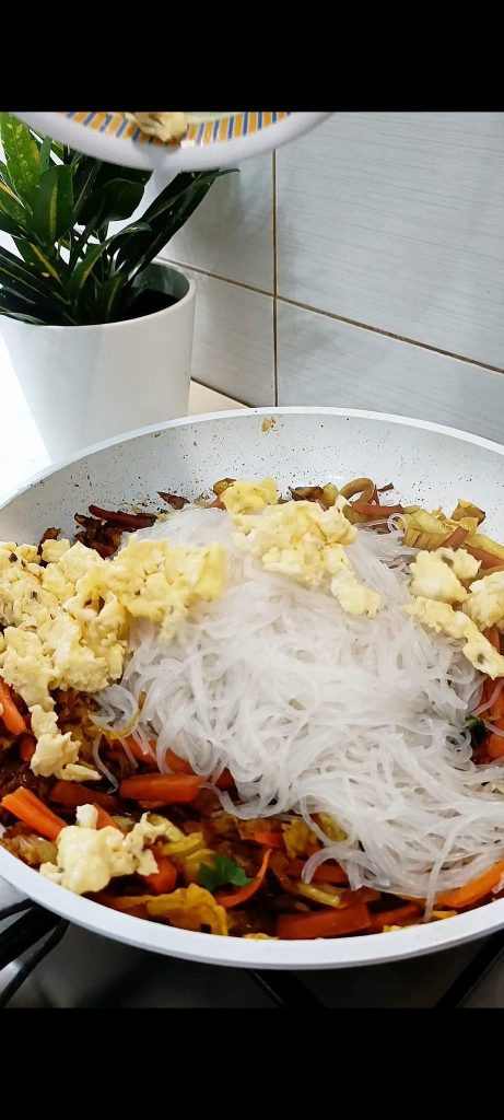 Noodles and Eggs