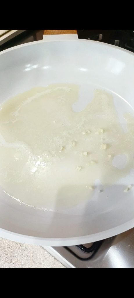 Butter and garlic