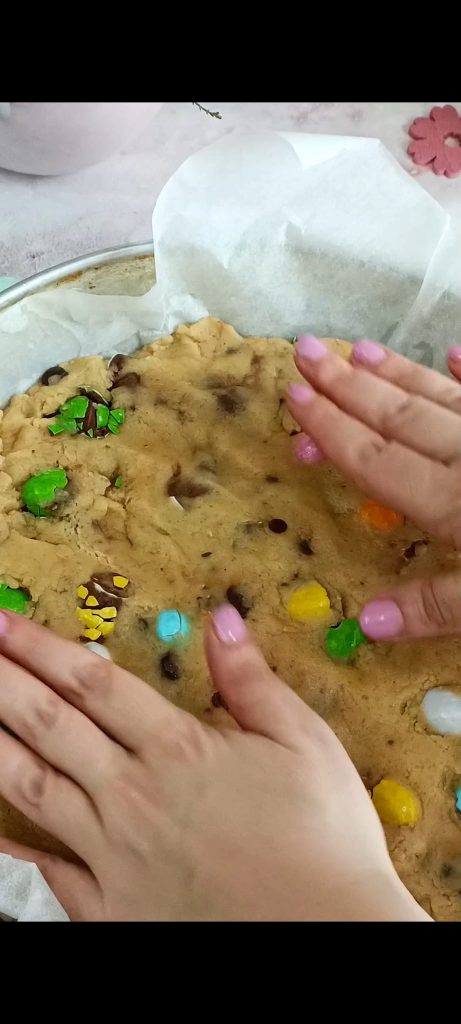 Place the Dough in the Pan