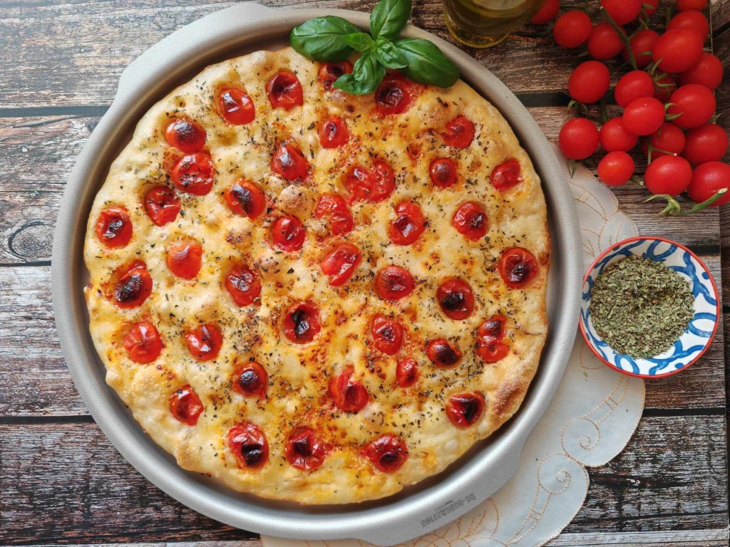 Cherry Tomato Focaccia