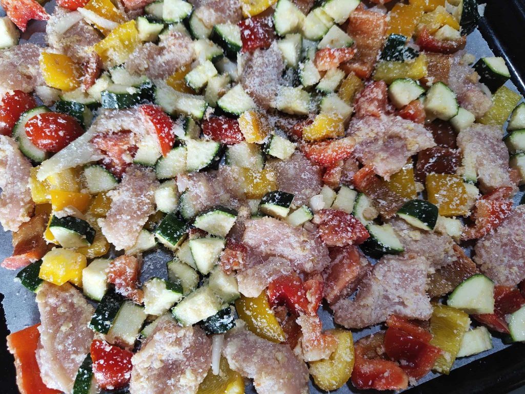 Gratinated Chicken Bites