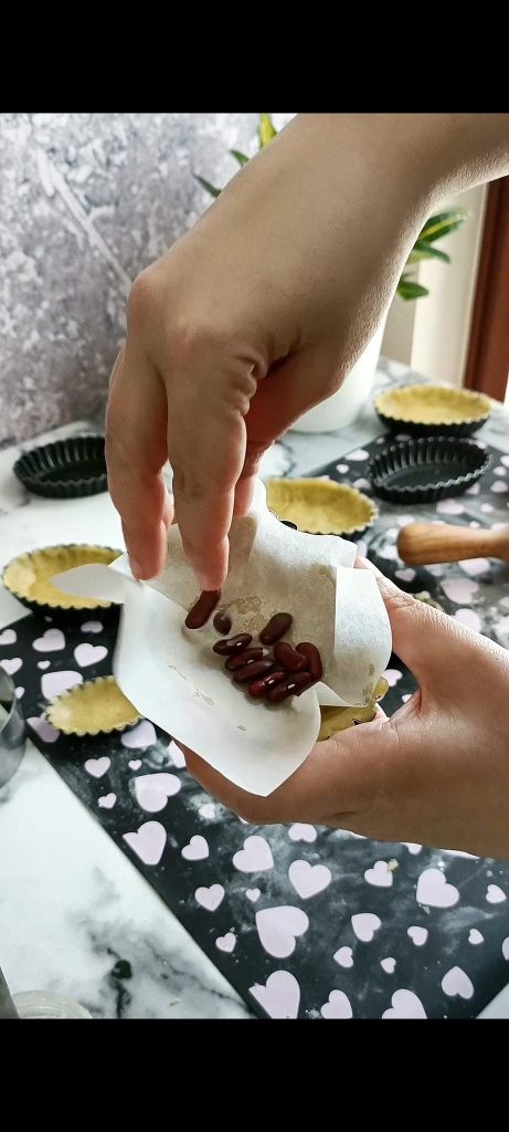 Blind baking