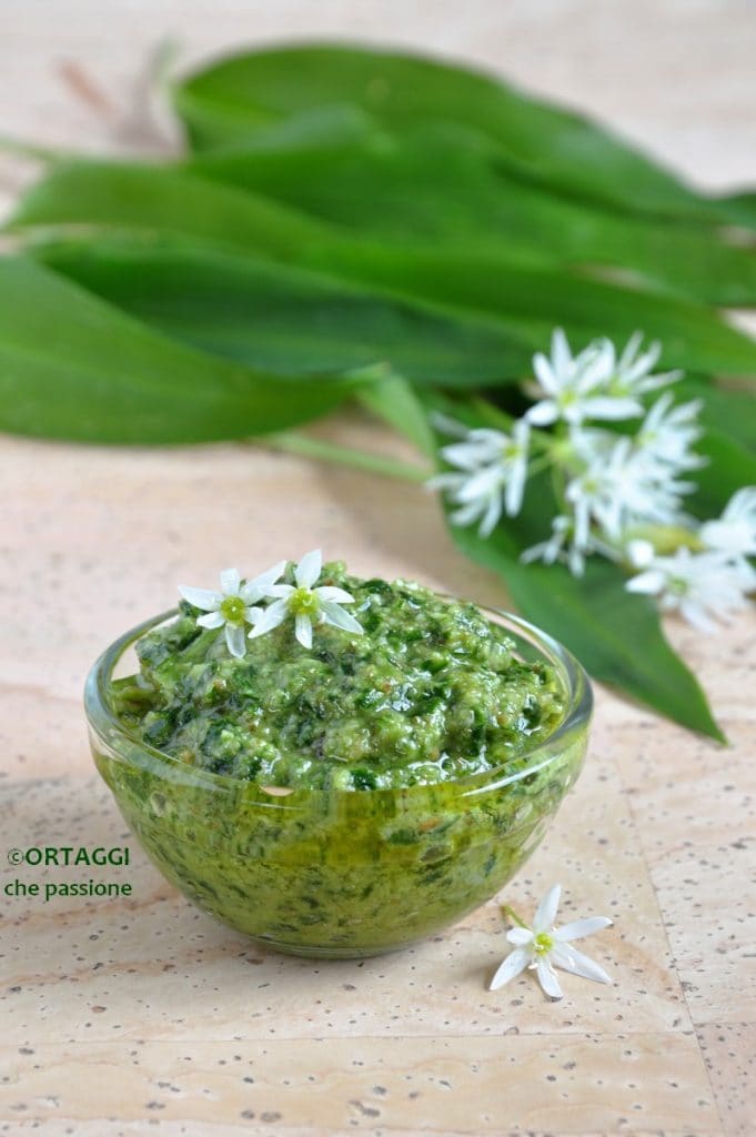 recipe Wild Garlic Pesto and Walnuts