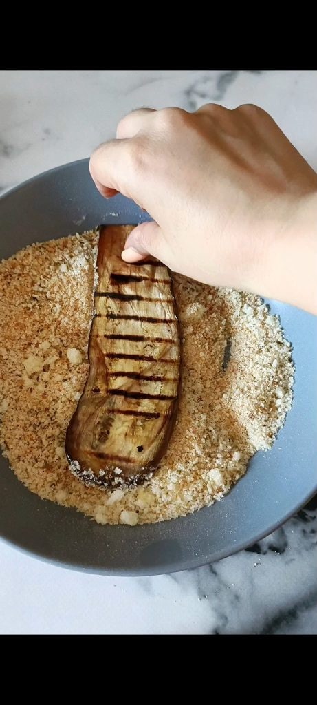 Bread each slice