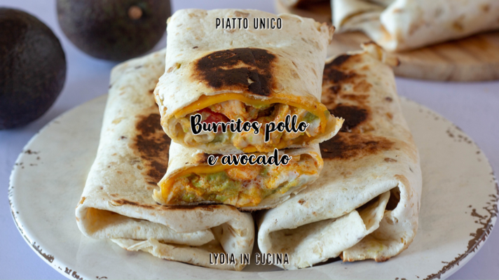 Chicken and Avocado Burritos for a Tex-Mex Dinner!