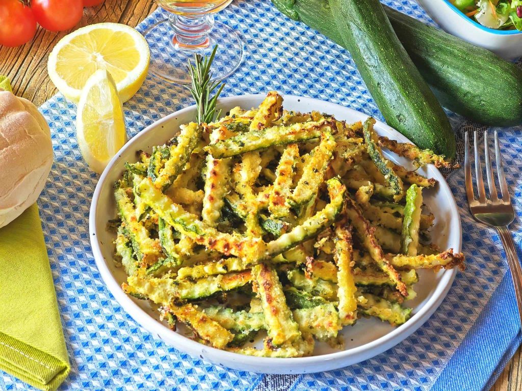 Oven-Baked Zucchini Sticks