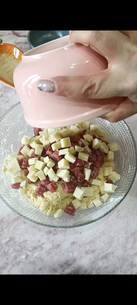 Add cold cuts and cheese