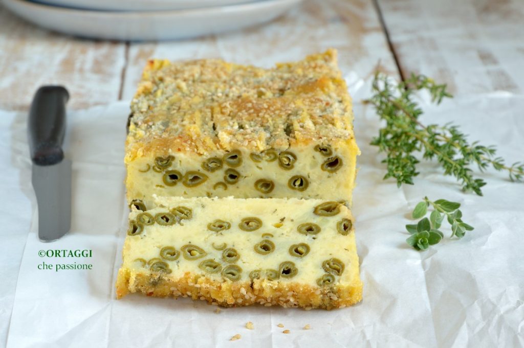 Vegetarian Green Bean Loaf