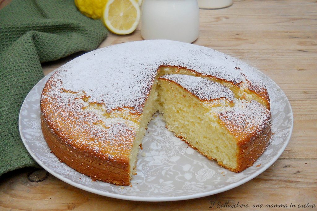 5-minute lemon cake horizontal