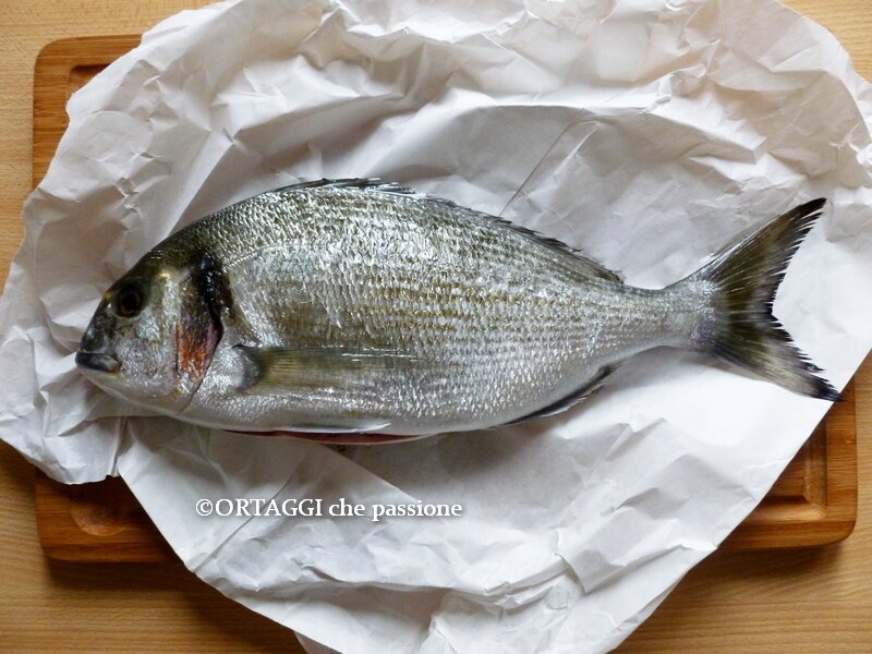 Tasty and Light Baked Sea Bream