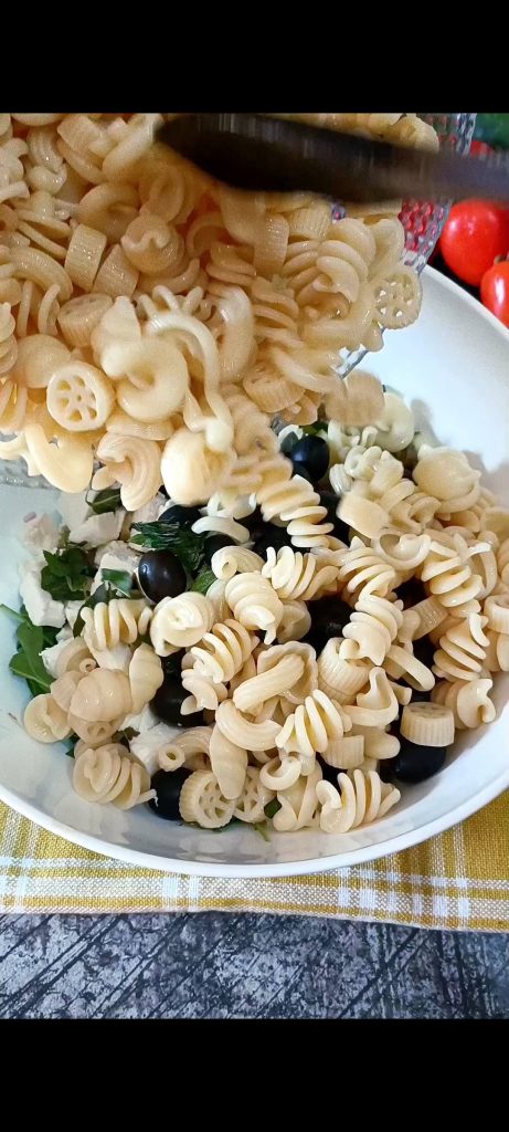 Add the pasta