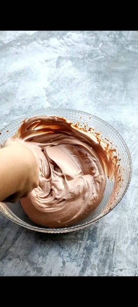 Preparing the filling