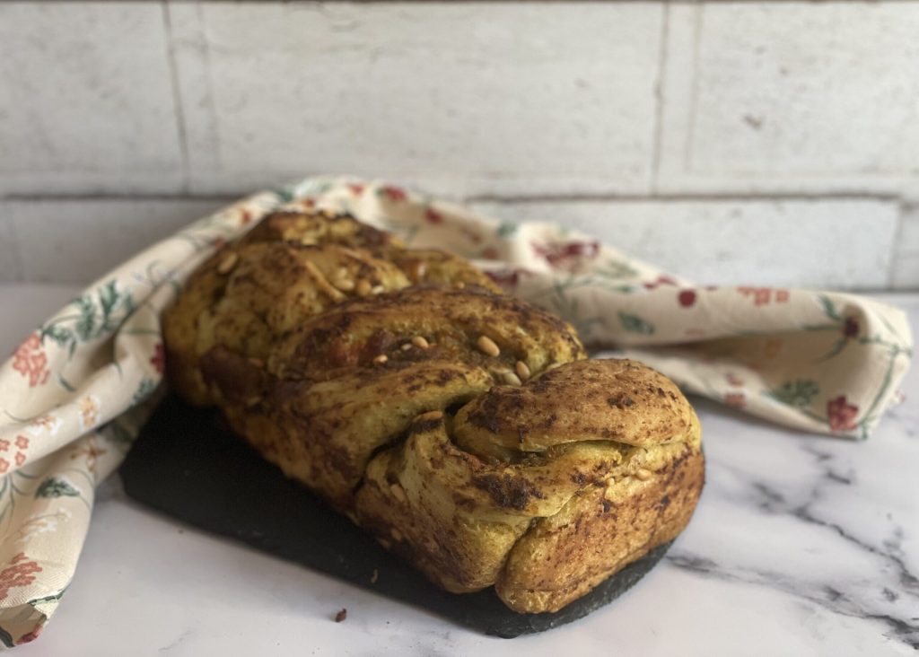 savory babka with sourdough