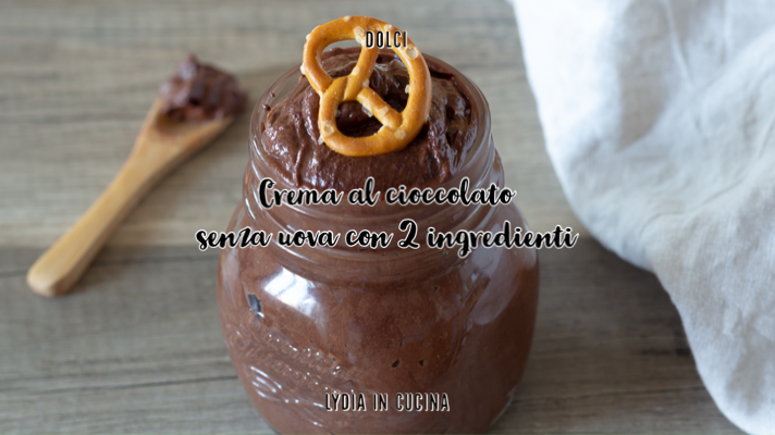 Eggless Chocolate Cream – only 2 ingredients