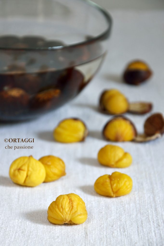 microwave chestnuts ORTAGGI che passione