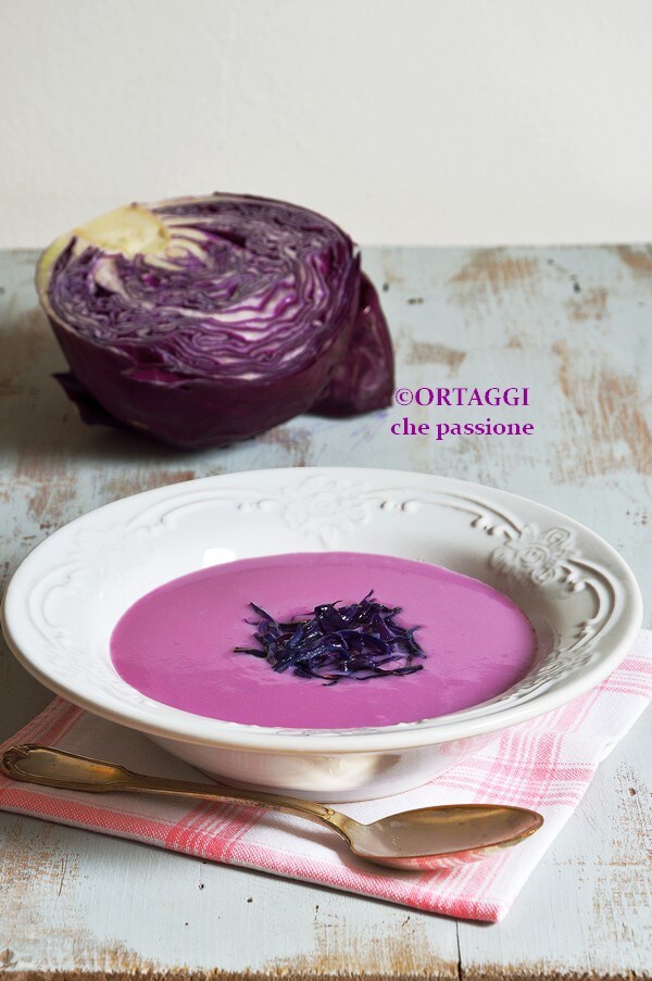 Red Cabbage and Potato Soup Recipe - No Cream