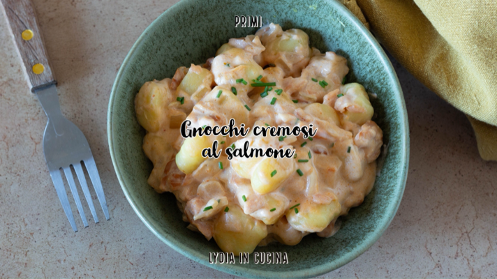 Creamy Salmon Gnocchi