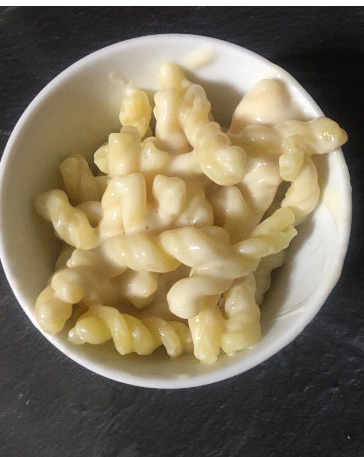 Fusilli with Parmesan Cream