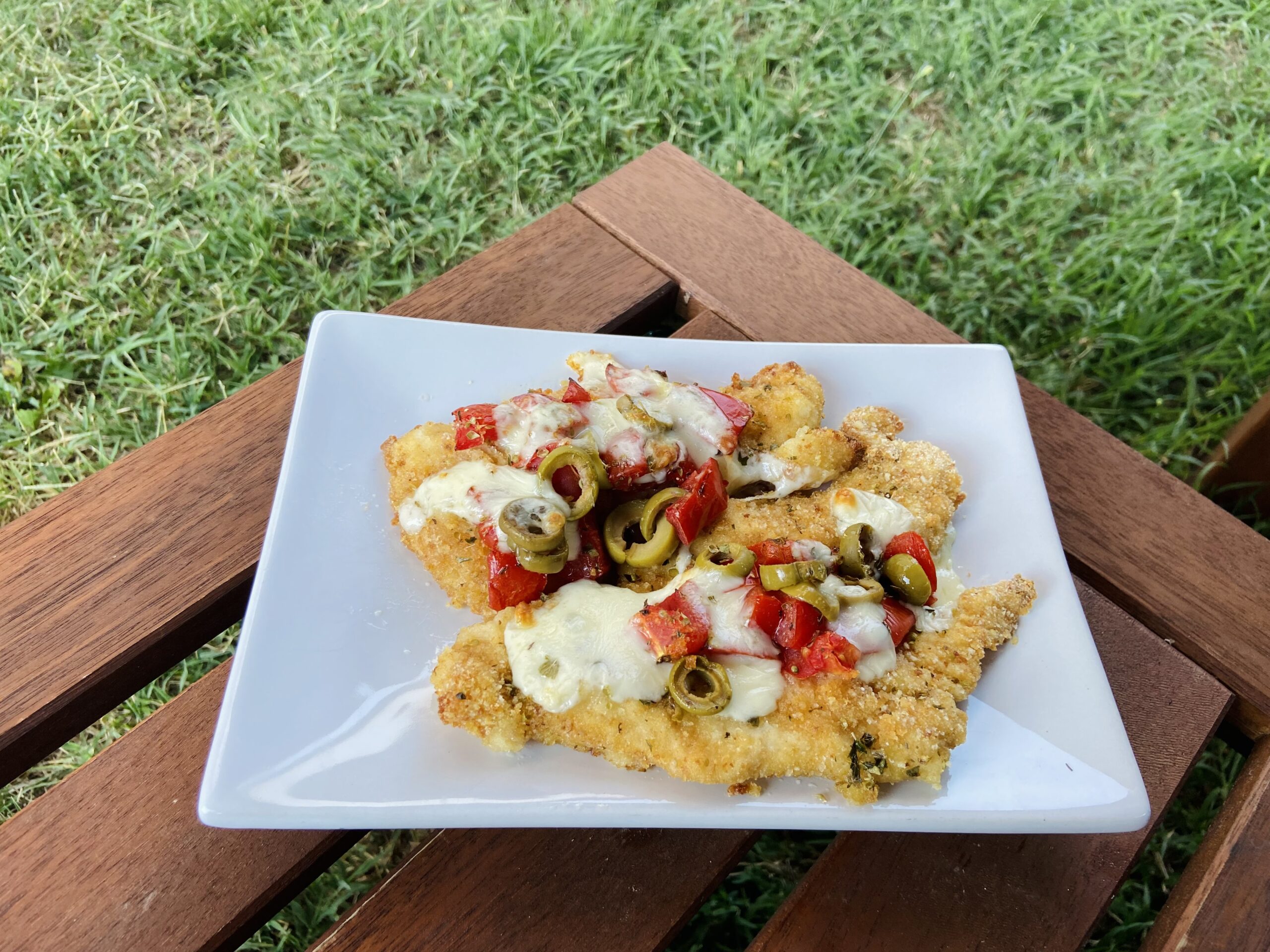 Mediterranean-Style Chicken Milanese