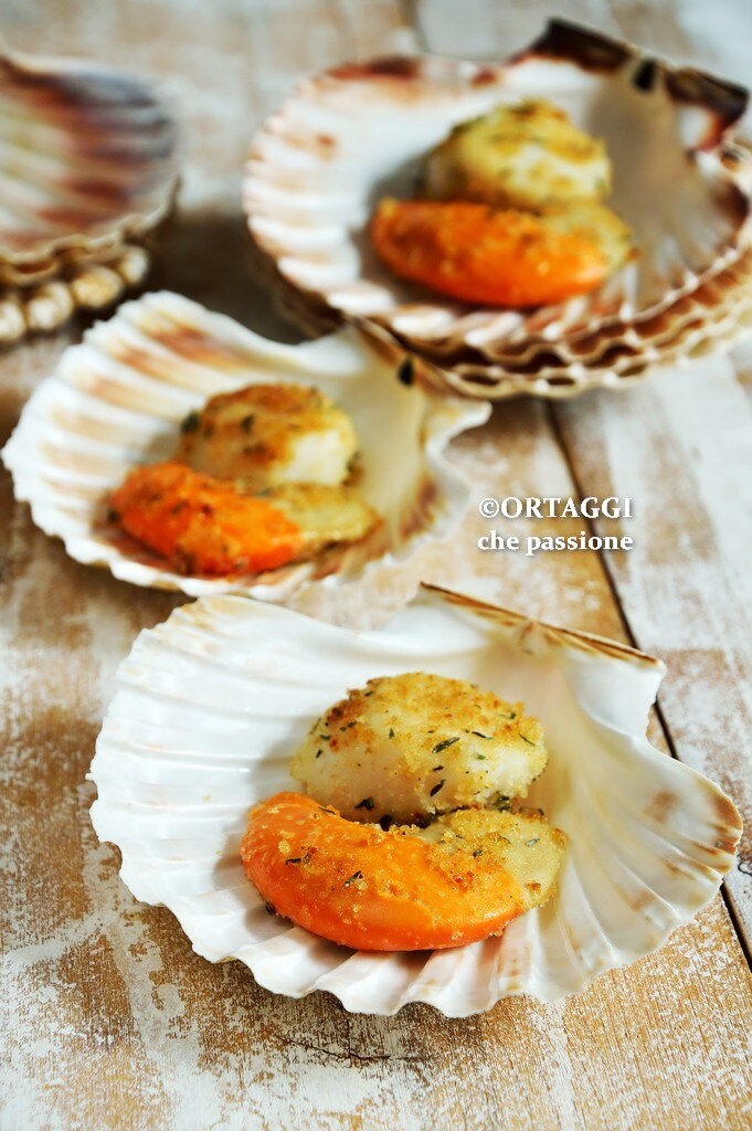 venetian style pan-seared scallops