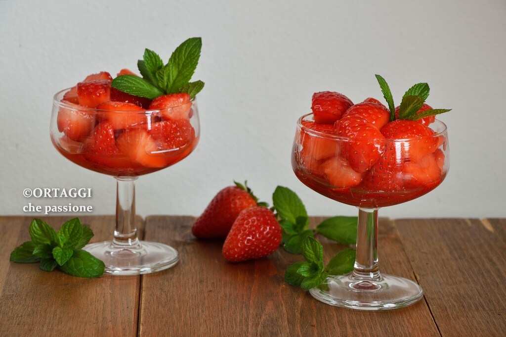 Strawberries with Lemon - Tips