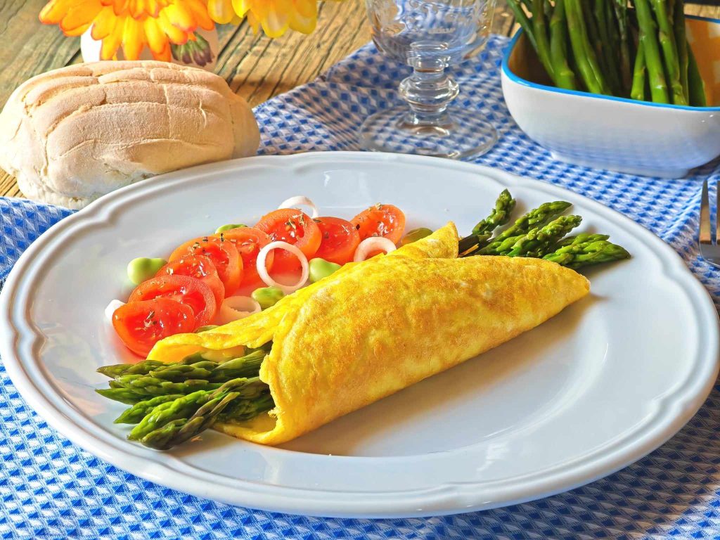Asparagus Omelette