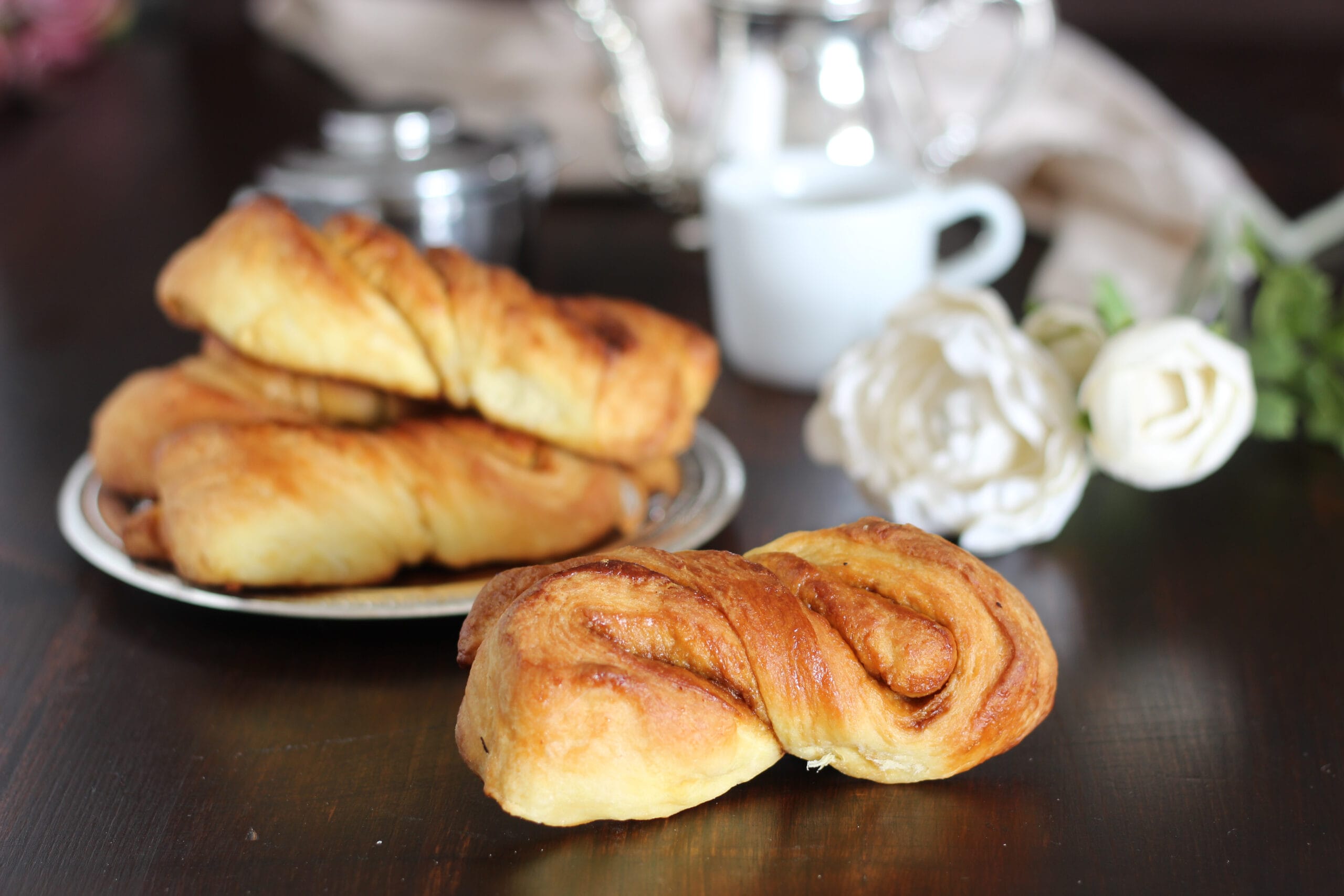 Homemade Twisted Brioches