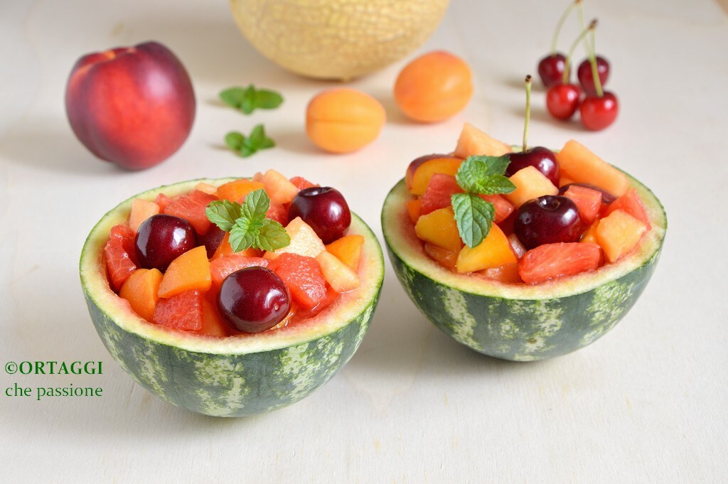 mixed fruit salad - how to make it