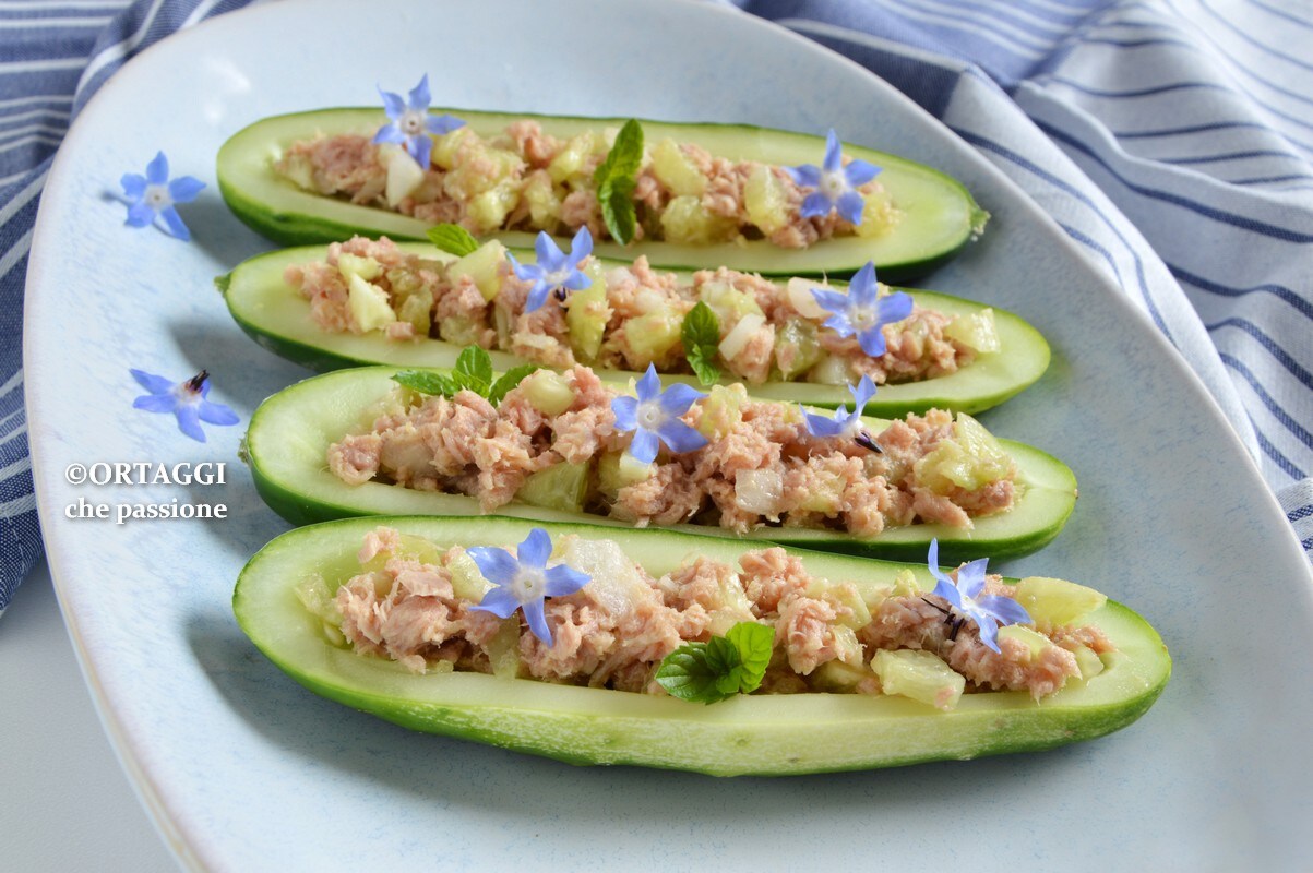 Cucumber Boats – Summer Appetizer