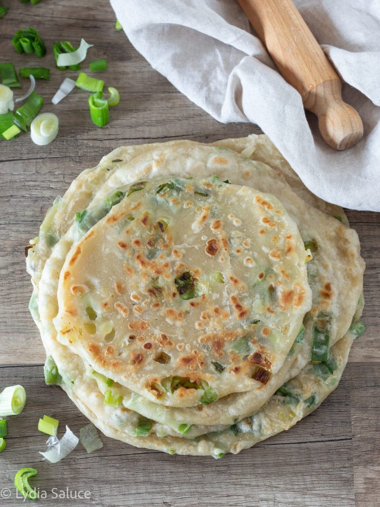 Chinese scallion pancakes