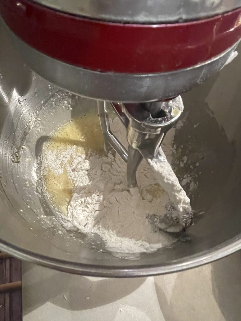 incorporate the flour