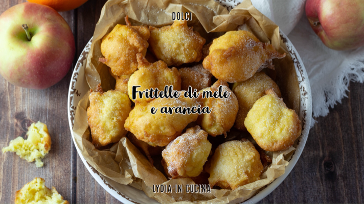 Apple and Orange Fritters without Lactose