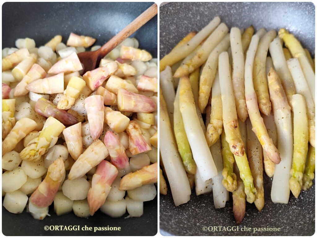 Pan-Fried White Asparagus – Cooked Whole or in Pieces