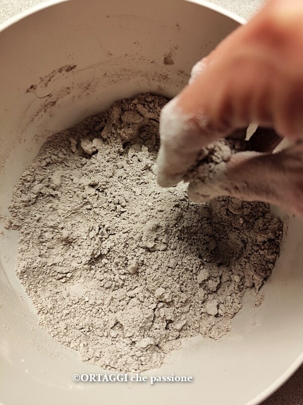 make the dough crumbly