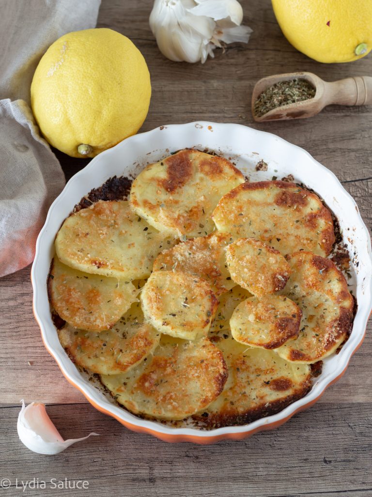 lemon and parmesan potatoes