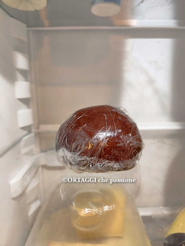 place the shortcrust in the fridge to solidify