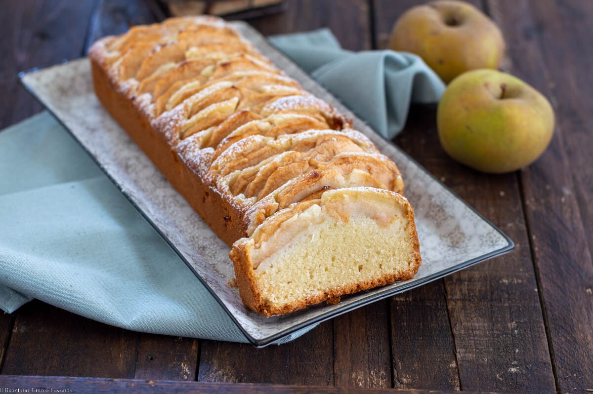 Apple Plumcake without Butter