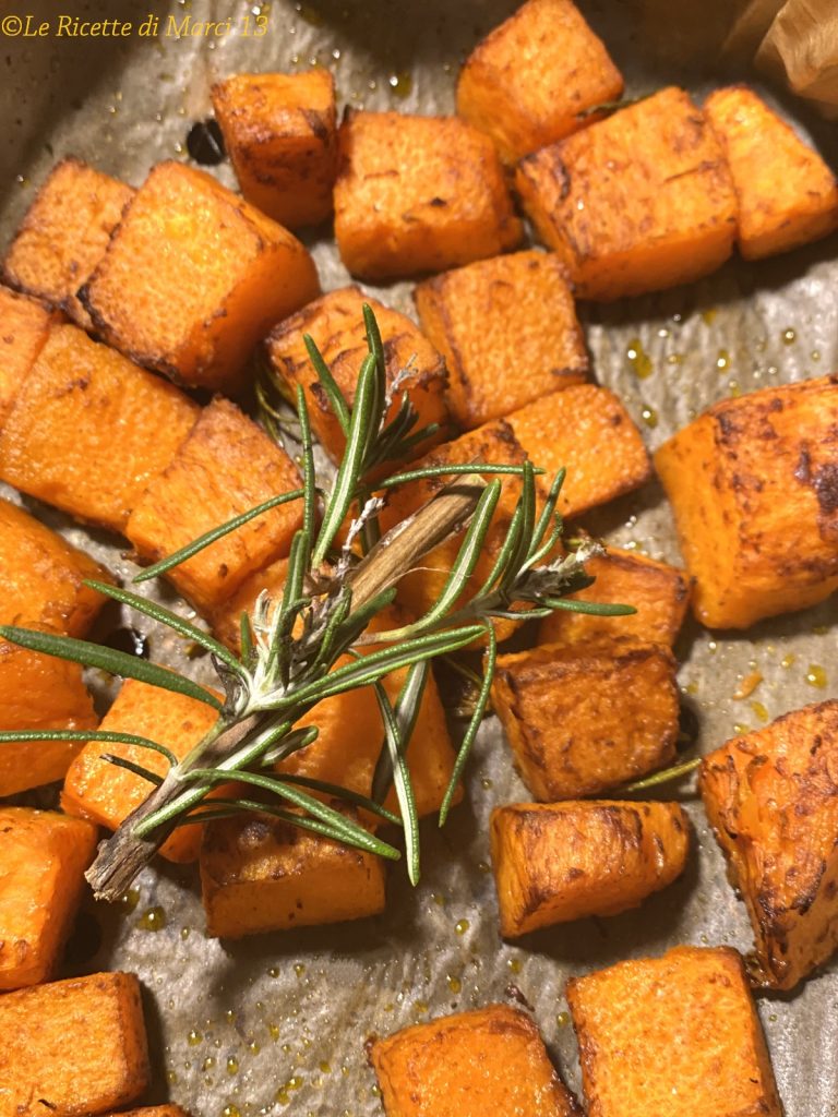 Air-fried Diced Pumpkin