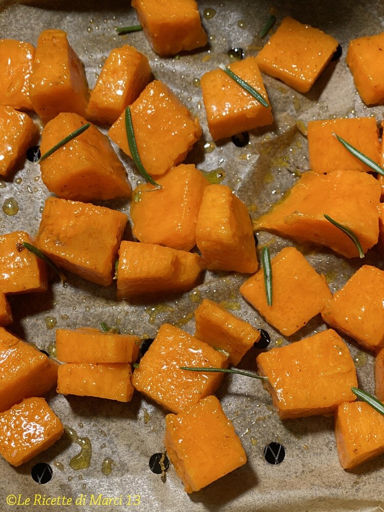 Air-fried Diced Pumpkin