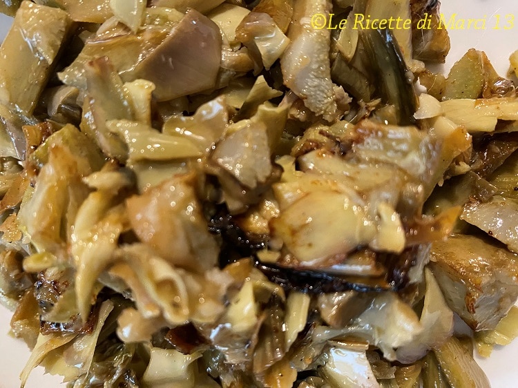 Artichoke Lasagna with Provolone, Emmental, and Cooked Ham
