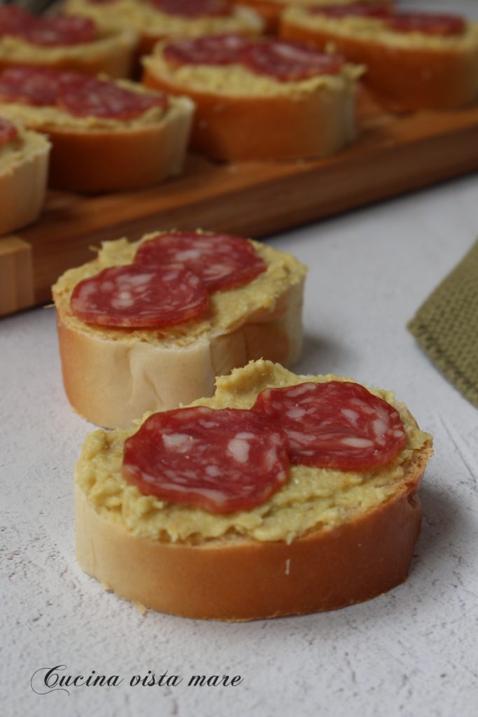 Artichoke Pâté and Salami Crostini Sea View Kitchen