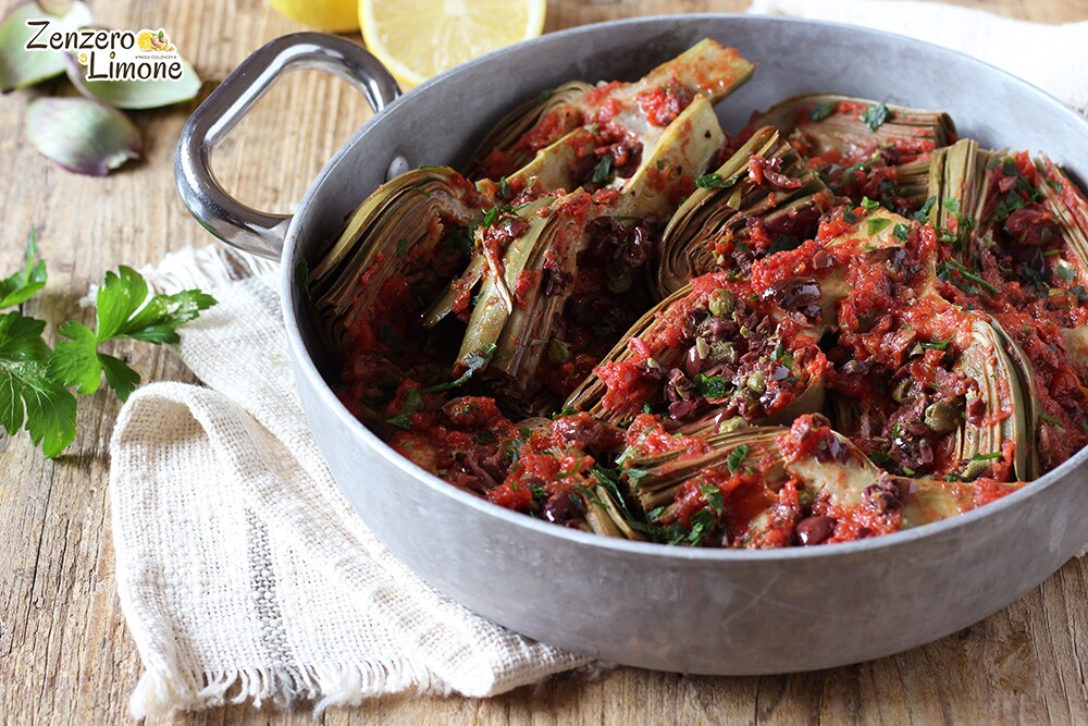 Artichokes with Tomato
