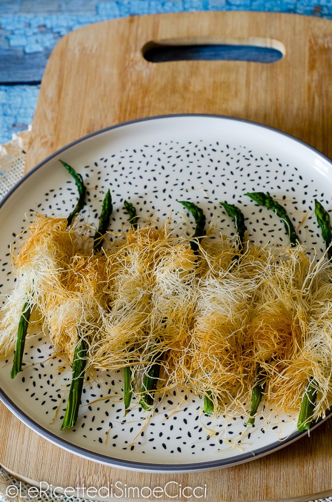Asparagus Rolls with Kataifi Pastry and Feta: Delicious and Crunchy